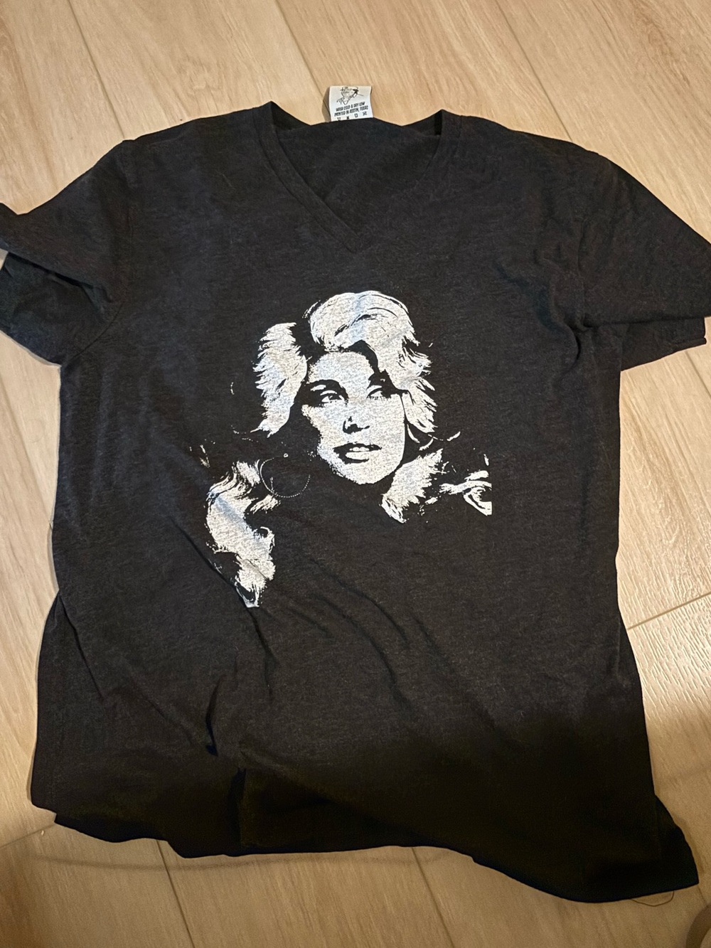 Dolly Parton V-Neck Graphic Tee